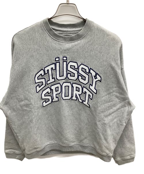 stussy（ステューシー）stussy (ステューシー) スウェット グレー サイズ:Sの古着・服飾アイテム