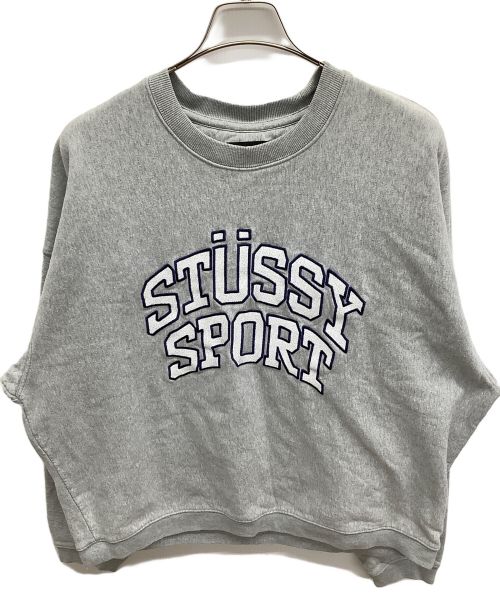 stussy（ステューシー）stussy (ステューシー) スウェット グレー サイズ:XLの古着・服飾アイテム