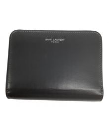 SAINT LAURENT（サンローラン）の古着「2つ折り財布」｜グレー