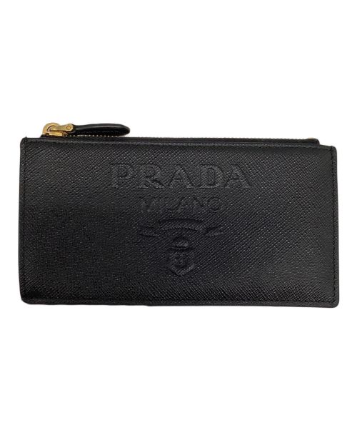 PRADA（プラダ）PRADA (プラダ) カードコインケース ブラックの古着・服飾アイテム