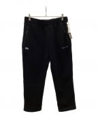 Snow peak×WIND AND SEAスノーピーク×ウィンド アンド シー）の古着「Thermal Boa Fleece Pants」｜ブラック