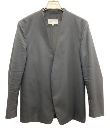 Maison Margiela10（メゾンマルジェラ10）の古着「Cardi Jacket Two Ply Wool Black」｜ブラック