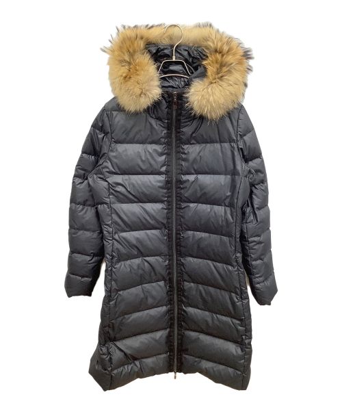 MONCLER（モンクレール）MONCLER (モンクレール) ダウンコート ブラック サイズ:3の古着・服飾アイテム