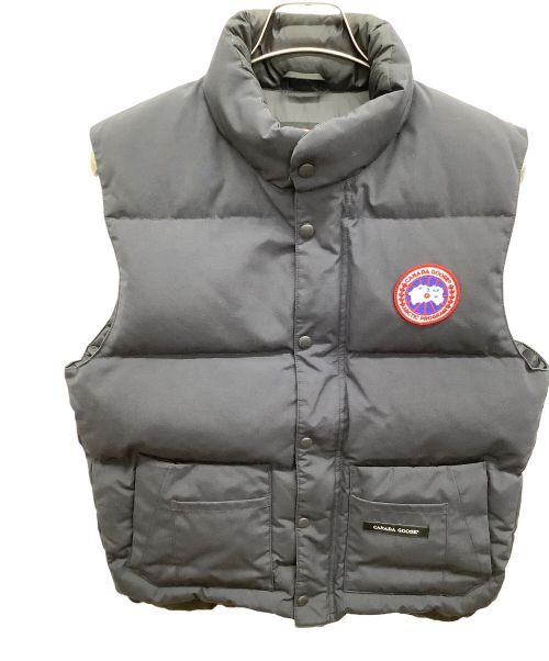 CANADA GOOSE（カナダグース）CANADA GOOSE (カナダグース) ダウンベスト ネイビー サイズ:M/Mの古着・服飾アイテム