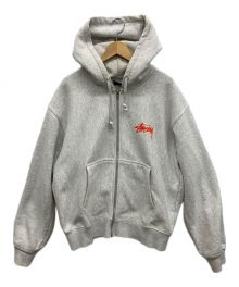 stussy（ステューシー）の古着「SKATE TOUGH ZIP HOODIE」｜ホワイト