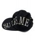 SUPREME (シュプリーム) Side Arc 6-Panel Cap ブラック：6000円