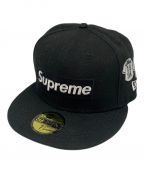 New Era×SUPREMEニューエラ×シュプリーム）の古着「Jerseys Box Logo」｜ブラック