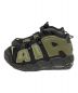 NIKE (ナイキ) AIR MORE UPTEMPO 96 ブラック×カーキ サイズ:US10：10000円