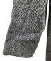 中古・古着 Harris Tweed (ハリスツイード) BEAUTY&YOUTH (ビューティーアンドユース) クレイジーカバーオール グレー×ネイビー サイズ:XL：12000円