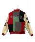 Grimey (グライミー) SINGGANG JUNCTION WOOL BASEBALL JACKET ベージュ×グリーン サイズ:XL：13000円