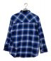 RAFU (ラフ) STANDARD SHIRT ブルー サイズ:M：14000円