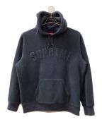 SUPREMEシュプリーム）の古着「S LOGO BOX HOODED SWEATSHIRT」｜ネイビー