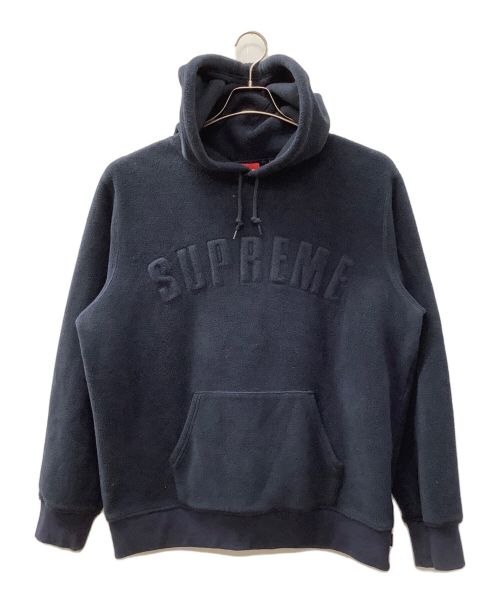 SUPREME（シュプリーム）SUPREME (シュプリーム) S LOGO BOX HOODED SWEATSHIRT ネイビー サイズ:Lの古着・服飾アイテム