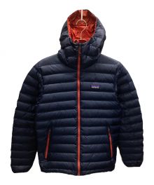 Patagonia（パタゴニア）の古着「ダウンセーターフーディ」｜ネイビー