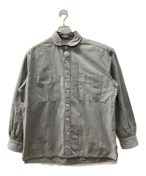 Porter Classic（ポータークラシック）Porter Classic (ポータークラシック) ワイドポケットシャツ グレー サイズ:2の古着・服飾アイテム