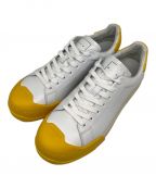 MARNIマルニ）の古着「Sneakers SNZU013401P5249 Yellow」｜ホワイト×イエロー