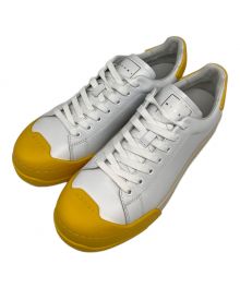 MARNI（マルニ）の古着「Sneakers SNZU013401P5249 Yellow」｜ホワイト×イエロー