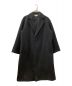 MAISON SPECIAL（メゾンスペシャル）の古着「Super170s Prime-Over Melton Chesterfield Coat」｜ブラック