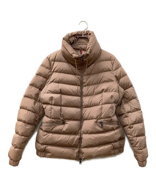 MONCLER（モンクレール）MONCLER (モンクレール) IREX GIUBBOTTO ピンクベージュ サイズ:4の古着・服飾アイテム