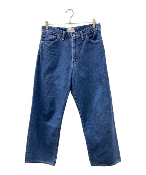 WTAPS（ダブルタップス）WTAPS (ダブルタップス) BLUES STRAIGHT TROUSERS COTTON.DENIM インディゴ サイズ:X01の古着・服飾アイテム