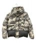 MONCLER（モンクレール）の古着「スノーマウンテン EVETTES」｜ベージュ×グレー