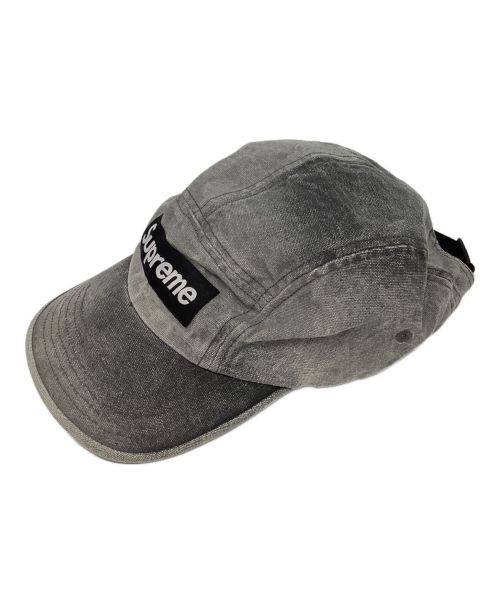 SUPREME（シュプリーム）SUPREME (シュプリーム) Spray Canvas Camp Cap グレーの古着・服飾アイテム