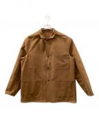 Graphpaperグラフペーパー）の古着「Cotton Double Cloth jacket」｜ブラウン