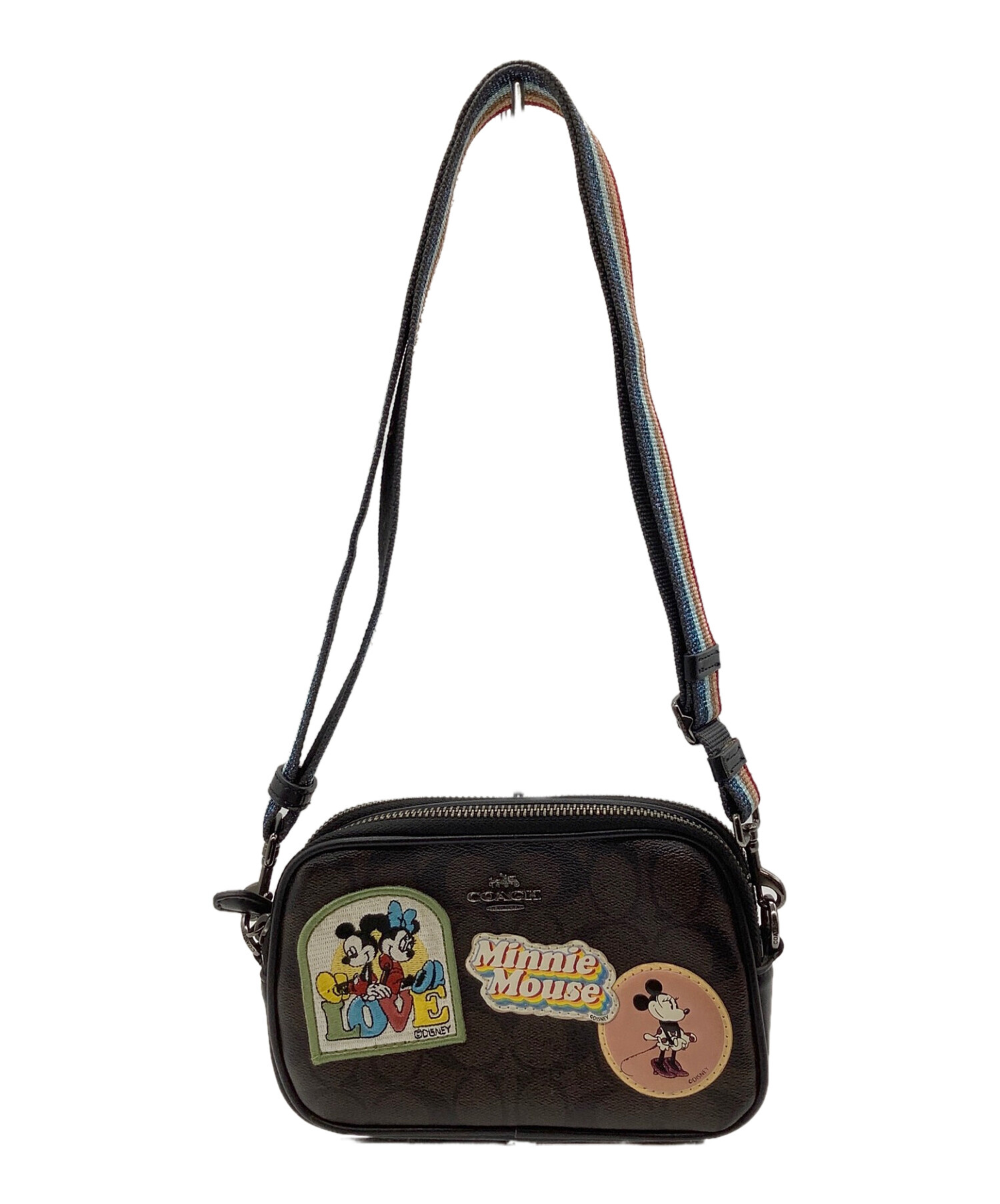 中古 古着通販 Coach Disney コーチ ディズニー ショルダーバッグ ブラウン ブランド 古着通販 トレファク公式 Trefac Fashion