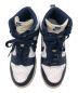 中古・古着 NIKE (ナイキ) DUNK HIGH RETRO ネイビー×ホワイト サイズ:27㎝：8000円