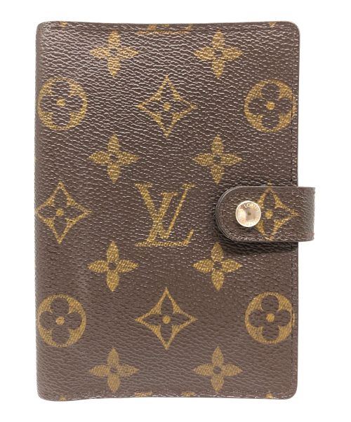 LOUIS VUITTON（ルイ ヴィトン）LOUIS VUITTON (ルイ ヴィトン) 手帳カバー ブラウンの古着・服飾アイテム