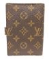 LOUIS VUITTON (ルイ ヴィトン) 手帳カバー ブラウン：7000円