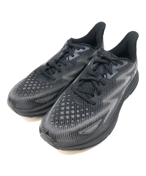 HOKAONEONE（ホカオネオネ）HOKAONEONE (ホカオネオネ) CLIFTON(クリフトン) 9 ブラック×グレー サイズ:SIZE 28cmの古着・服飾アイテム