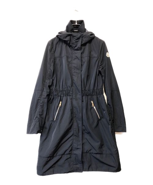 MONCLER（モンクレール）MONCLER (モンクレール) ディステロン ナイロン ジップアップフーディー コート ネイビー サイズ:SIZE 0の古着・服飾アイテム