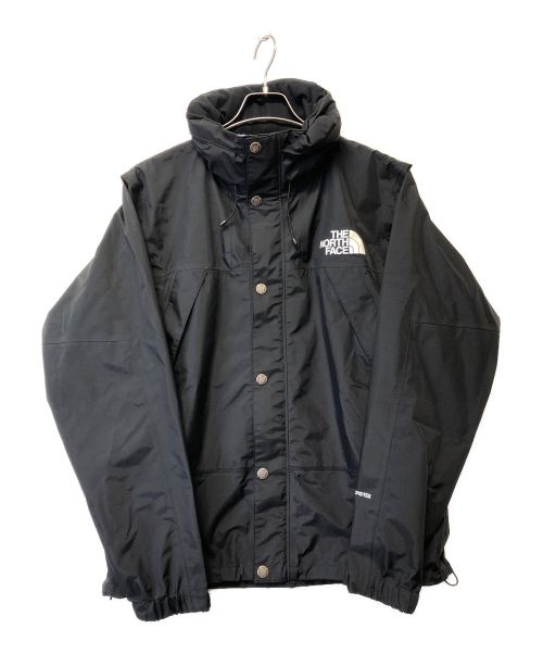 THE NORTH FACE（ザ ノース フェイス）THE NORTH FACE (ザ ノース フェイス) マウンテンレインテックスジャケット ブラック サイズ:Lの古着・服飾アイテム