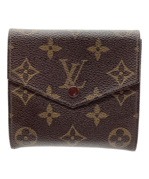 LOUIS VUITTON（ルイ ヴィトン）LOUIS VUITTON (ルイ ヴィトン) 2つ折り財布 ブラウンの古着・服飾アイテム