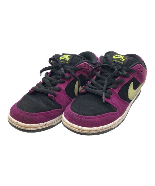 NIKE SB（ナイキエスビー）NIKE SB (ナイキエスビー) スニーカー ブラック×パープル サイズ:SIZE 26.5cmの古着・服飾アイテム