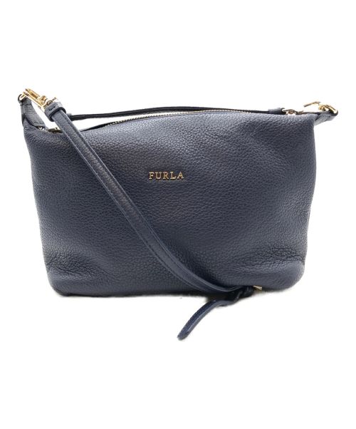 FURLA（フルラ）FURLA (フルラ) 2WAYバッグ ネイビーの古着・服飾アイテム