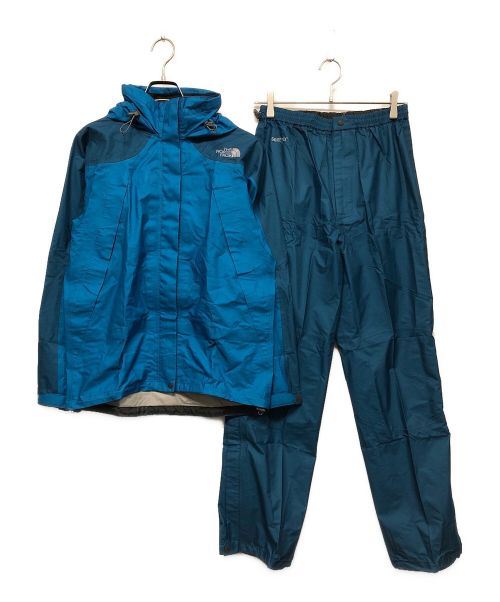 THE NORTH FACE（ザ ノース フェイス）THE NORTH FACE (ザ ノース フェイス) レインテックフライトセット ターコイズ サイズ:SIZE Lの古着・服飾アイテム