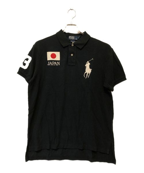 POLO RALPH LAUREN（ポロ・ラルフローレン）POLO RALPH LAUREN (ポロ・ラルフローレン) 半袖ポロシャツ ネイビー サイズ:LLの古着・服飾アイテム