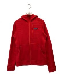 Patagonia（パタゴニア）の古着「ジップパーカー」｜レッド