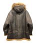 MORGAN MEMPHIS BELLE (モーガン メンフィス ベル) ムートンジャケット ダークブラウン サイズ:SIZE XL：22800円