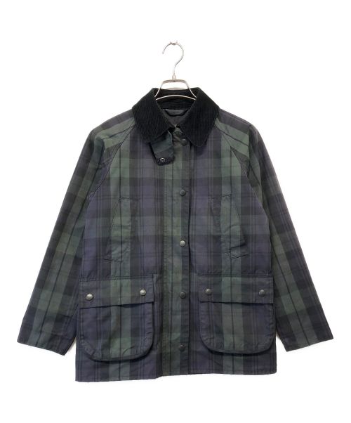 Barbour（バブアー）Barbour (バブアー) オイルドジャケット パープル×グリーン サイズ:SIZE M (US 6)の古着・服飾アイテム