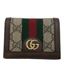 GUCCI（グッチ）の古着「GGレザーコンパクトウォレット」