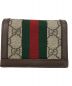 GUCCI (グッチ) GGレザーコンパクトウォレット：35000円