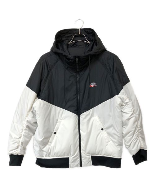 NIKE（ナイキ）NIKE (ナイキ) リバーシブルジャケット ブラック×ホワイト サイズ:SIZE XLの古着・服飾アイテム