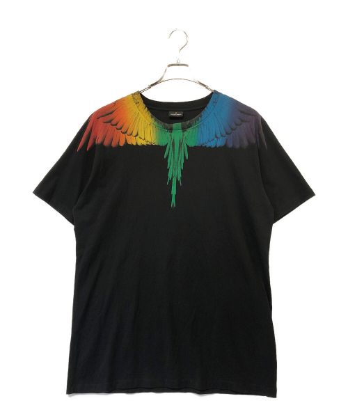 MARCELO BURLON（マルセロバーロン）MARCELO BURLON (マルセロバーロン) 半袖Tシャツ ブラック サイズ:SIZE Lの古着・服飾アイテム