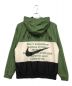 NIKE (ナイキ) ナイロンジャケット グリーン×ホワイト サイズ:SIZE M：5000円