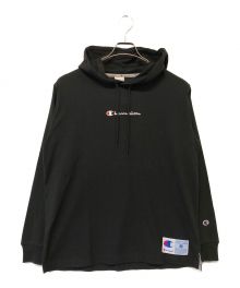 Champion（チャンピオン）の古着「プルオーバーパーカー」｜ブラック