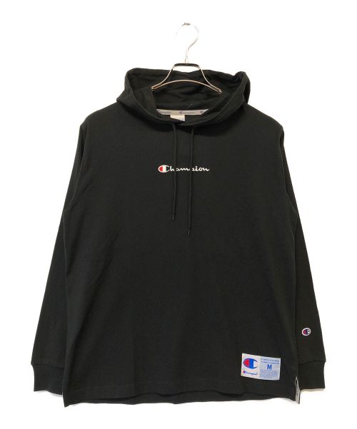 Champion（チャンピオン）Champion (チャンピオン) プルオーバーパーカー ブラック サイズ:SIZE Mの古着・服飾アイテム