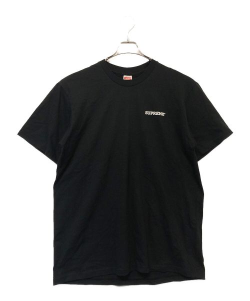 SUPREME（シュプリーム）Supreme (シュプリーム) パッチワークTシャツ ブラック×マルチカラー サイズ:SIZE Lの古着・服飾アイテム